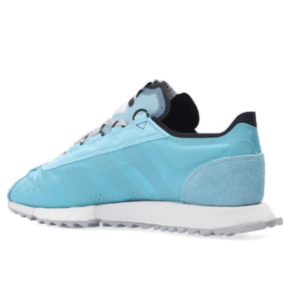 NWOT ADIDAS SL 7600 TREFOIL BLUE Running SPIRIT SHOES /SNEAKERS 8 - Picture 3 of 12